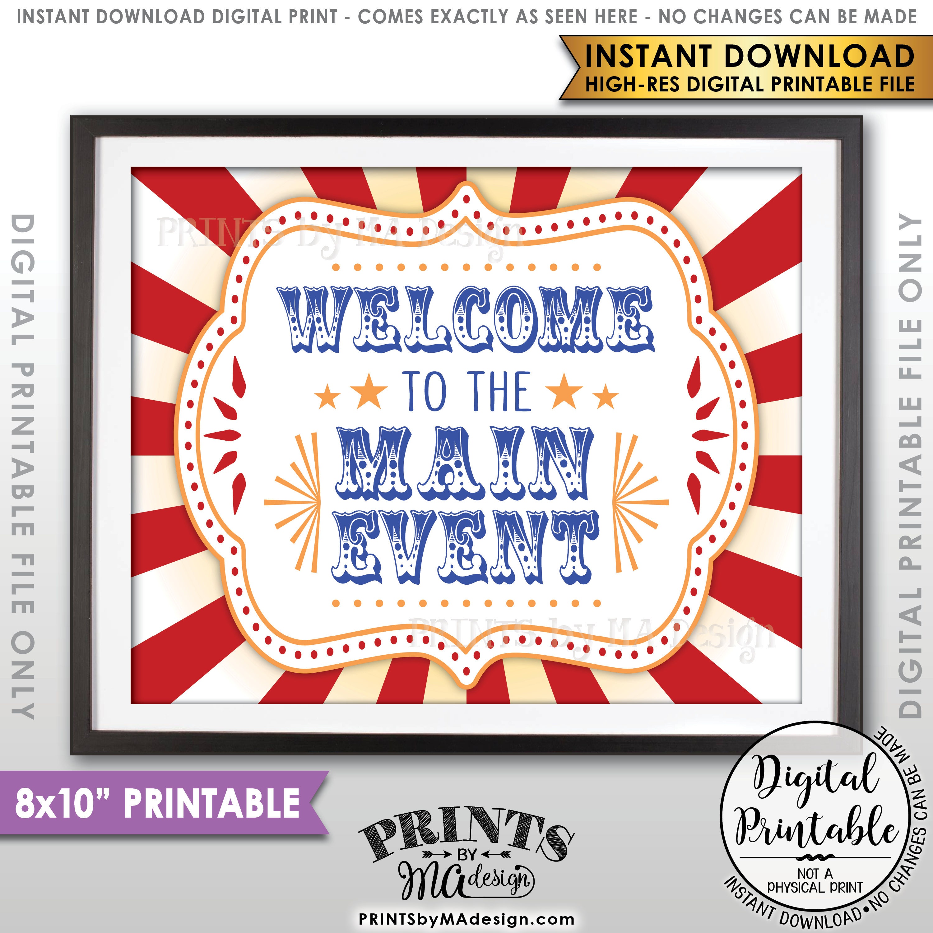 Circus Indications Popularity picture about Printable Carnival Signs named Circus Symptoms Track record